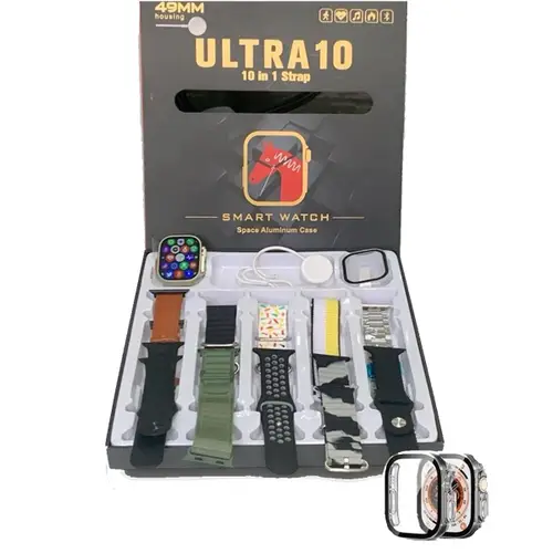 Ultra 10 Smart Watch With 10 straps(Discontinued)